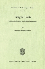 Magna Carta. - Demetrios L. Kyriazis-Gouvelis
