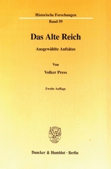 Das Alte Reich. - Volker Press