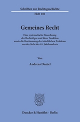 Gemeines Recht. - Andreas Daniel