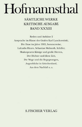 Reden und Aufs&auml;tze 2 - Hugo von Hofmannsthal