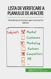 Lista de verificare a planului de afaceri - Antoine Delers