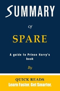 Summary of Spare by Prince Harry