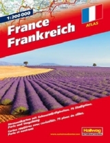 Frankreich Strassenatlas 1:200 000 - 