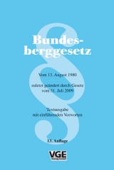 Bundesberggesetz - Wolfgang Heller