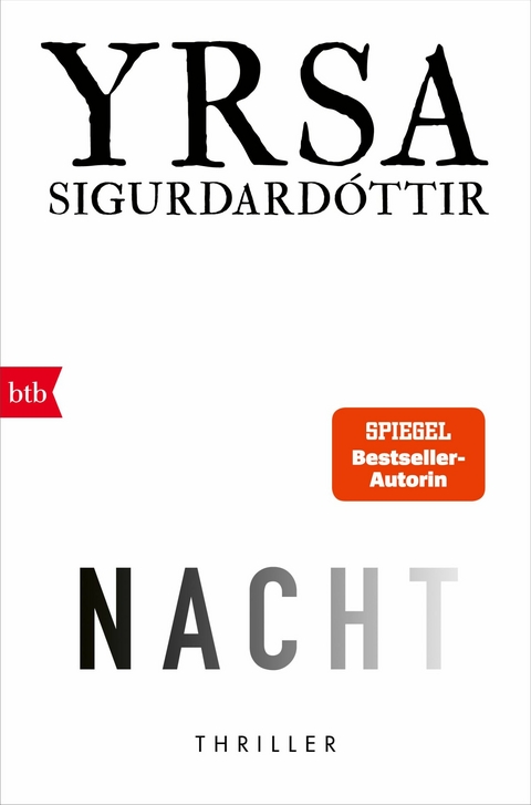 NACHT - Yrsa Sigurdard&oacute;ttir