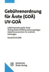 Geb&uuml;hrenordnung f&uuml;r &Auml;rzte (GO&Auml;) / UV-GO&Auml;
