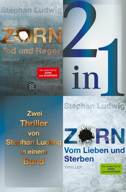 Tod und Regen / Vom Lieben und Sterben – Zwei Zorn-Thriller in einem Band - Stephan Ludwig