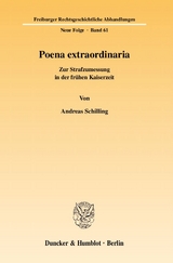 Poena extraordinaria. - Andreas Schilling