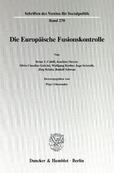 Die Europ&auml;ische Fusionskontrolle. - 