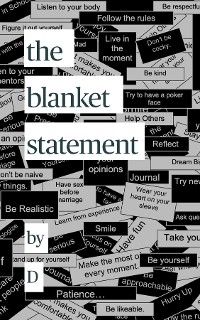 the blanket statement