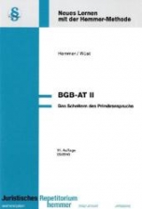 BGB AT II - Karl E Hemmer, Achim W&uuml;st