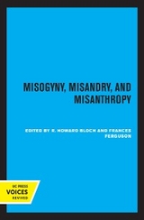Misogyny, Misandry, and Misanthropy - 