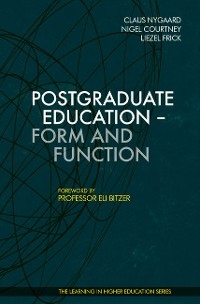 Postgraduate Education - Form and Function