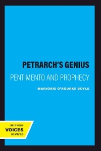 Petrarch's Genius - Marjorie O'Rourke Boyle
