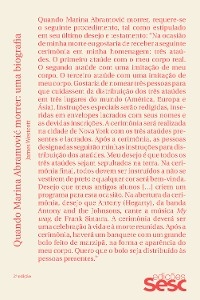 Quando Marina Abramović morrer - James Westcott