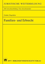 Familien- und Erbrecht - G&uuml;nther Dingeldein