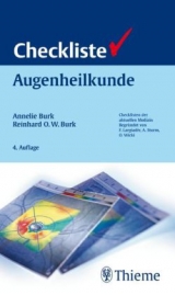 Checkliste Augenheilkunde - Burk, Reinhard; Burk, Annelie