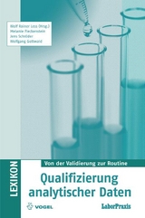 Qualifizierung analytischer Daten - Wolf Rainer Less, Melanie Fleckenstein, Jens Schr&ouml;der, Wolfgang Gottwald