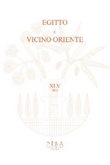 Egitto e vicino Oriente - vol. XLV 2022 - Aa. Vv.