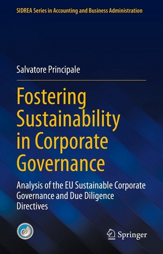Fostering Sustainability in Corporate Governance