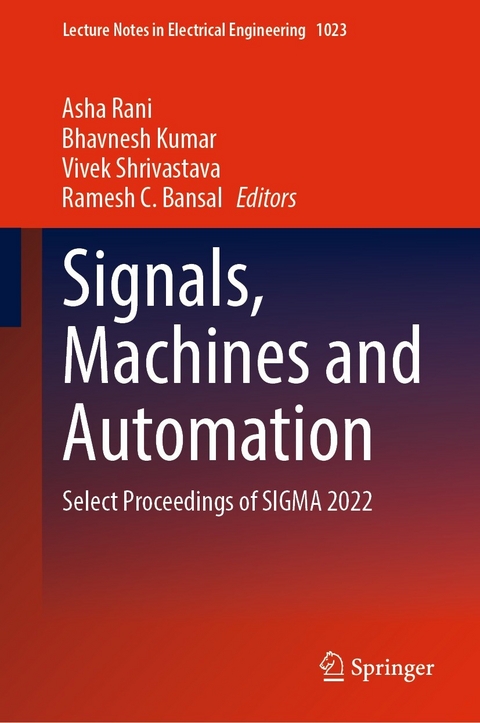 Signals, Machines and Automation - 