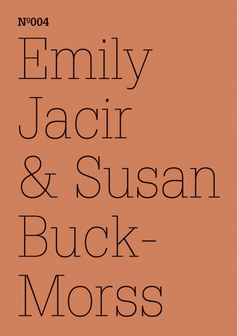 Emily Jacir & Susan Buck-Morss - Susan Buck-Morss, Emily Jacir