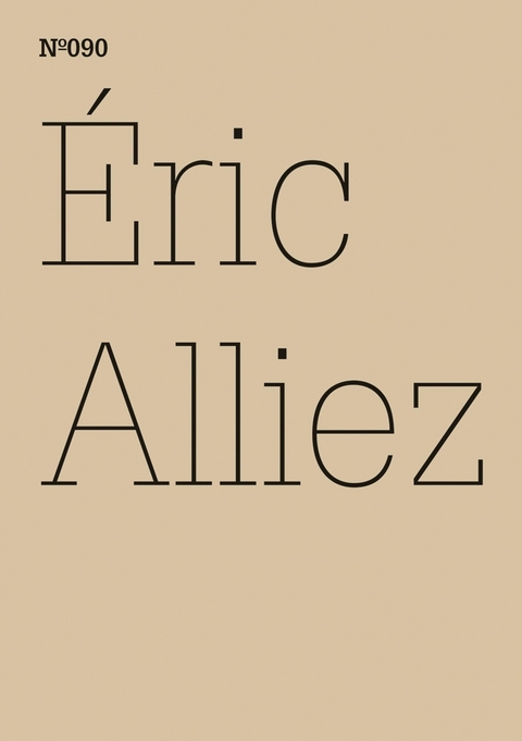 &Eacute;ric Alliez - &Eacute;ric Alliez
