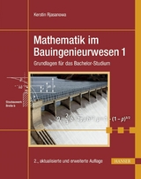 Mathematik im Bauingenieurwesen 1 - Kerstin Rjasanowa