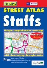 Philip's Street Atlas Staffordshire - 