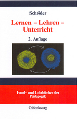 Lernen - Lehren - Unterricht - Hartwig Schr&ouml;der