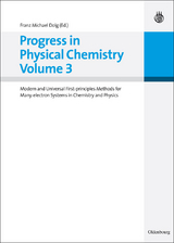 Progress in Physical Chemistry Volume 3 - 