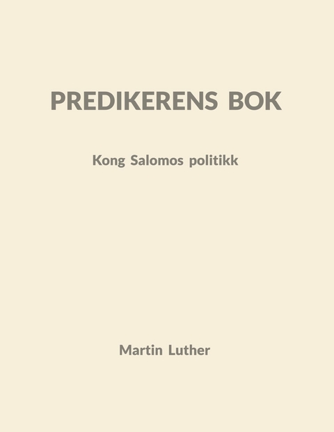Predikerens bok - S&oslash;ren Gr&oslash;nborg Hansen