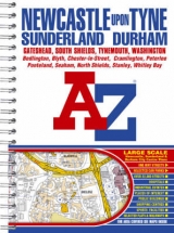 Newcastle Upon Tyne Street Atlas - Geographers' A-Z Map Company