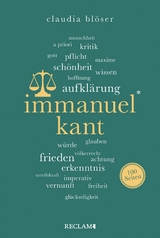 Immanuel Kant. 100 Seiten - Claudia Bl&ouml;ser