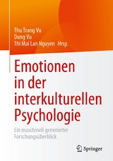 Emotionen in der interkulturellen Psychologie - 
