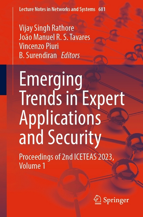 Emerging Trends in Expert Applications and Security - 