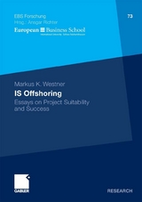 IS Offshoring - Markus Westner