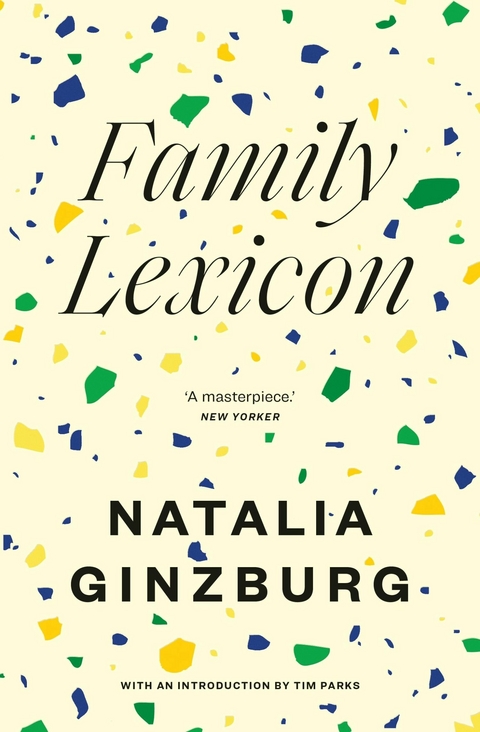 Family Lexicon -  Natalia Ginzburg