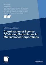 Coordination of Service Offshoring Subsidiaries in Multinational Corporations - Matthias Daub