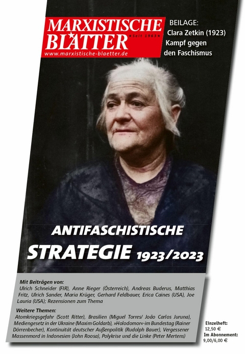 Antifaschistische Strategie 1923/2023 - 