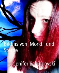 Bildnis von  Mond   und Sterne
