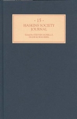 Haskins Society Journal 15 - 