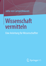 Wissenschaft vermitteln - Jutta Campenhausen