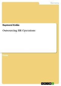 Outsourcing HR Operations