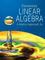 Elementary Linear Algebra - Spence, Lawrence E.; Insel, Arnold J.; Friedberg, Stephen H.