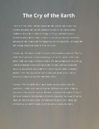 Core Energy: The Cry of the Earth - Blake Reynolds Martin