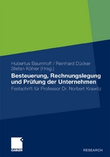 Besteuerung, Rechnungslegung und Pr&uuml;fung der Unternehmen - 