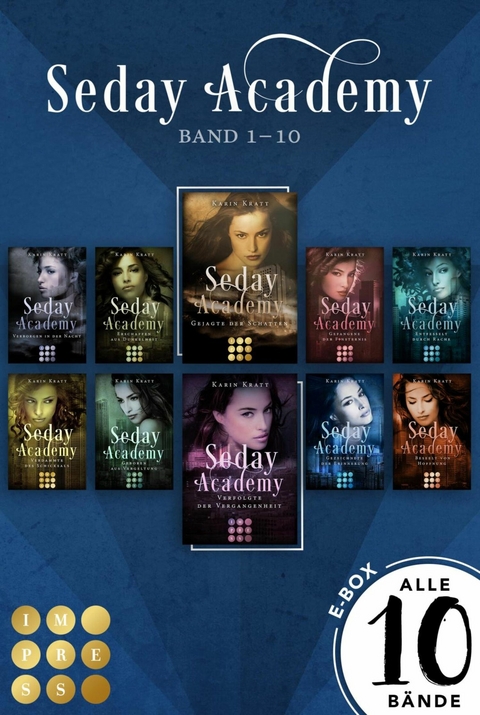 Seday Academy: 10 Bände in einem MEGA-Bundle! - Karin Kratt