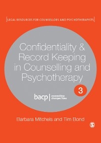 Confidentiality & Record Keeping in Counselling & Psychotherapy