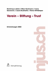 Verein - Stiftung - Trust - Dominique Jakob, Marc Kaufmann, Ivana Savanovic, Laura Studhalter, Thimo Wittk&auml;mper